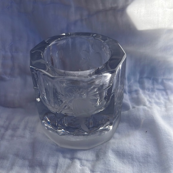 Studio Nova Holiday Studio Nova Japan Christmas Bells Frosted Glass Votive Candle Holder 3